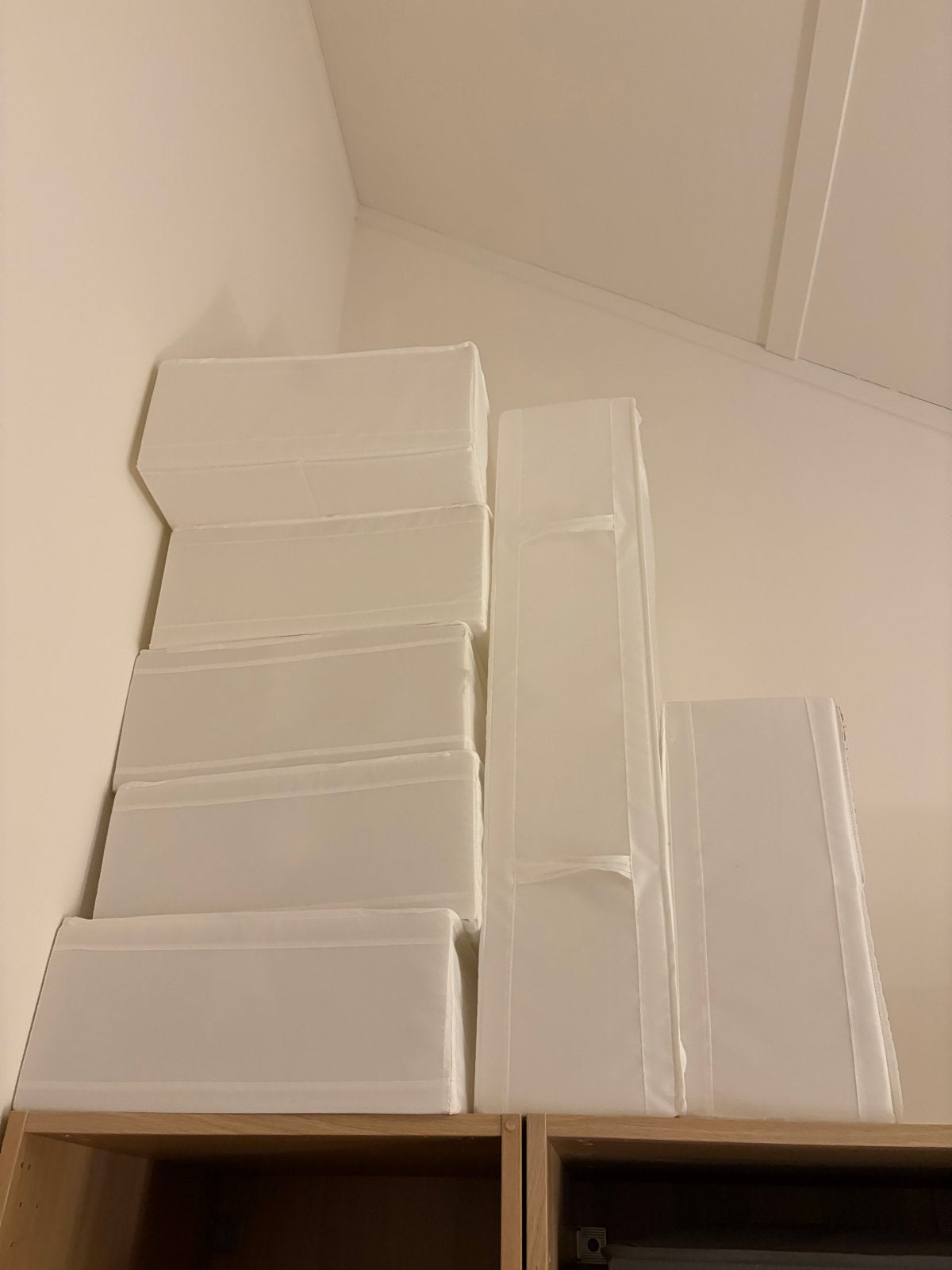 Ikea Skubb opbergtassen (6x 43x53x19cm, 1x 90x53x19cm), Ophalen, Gebruikt