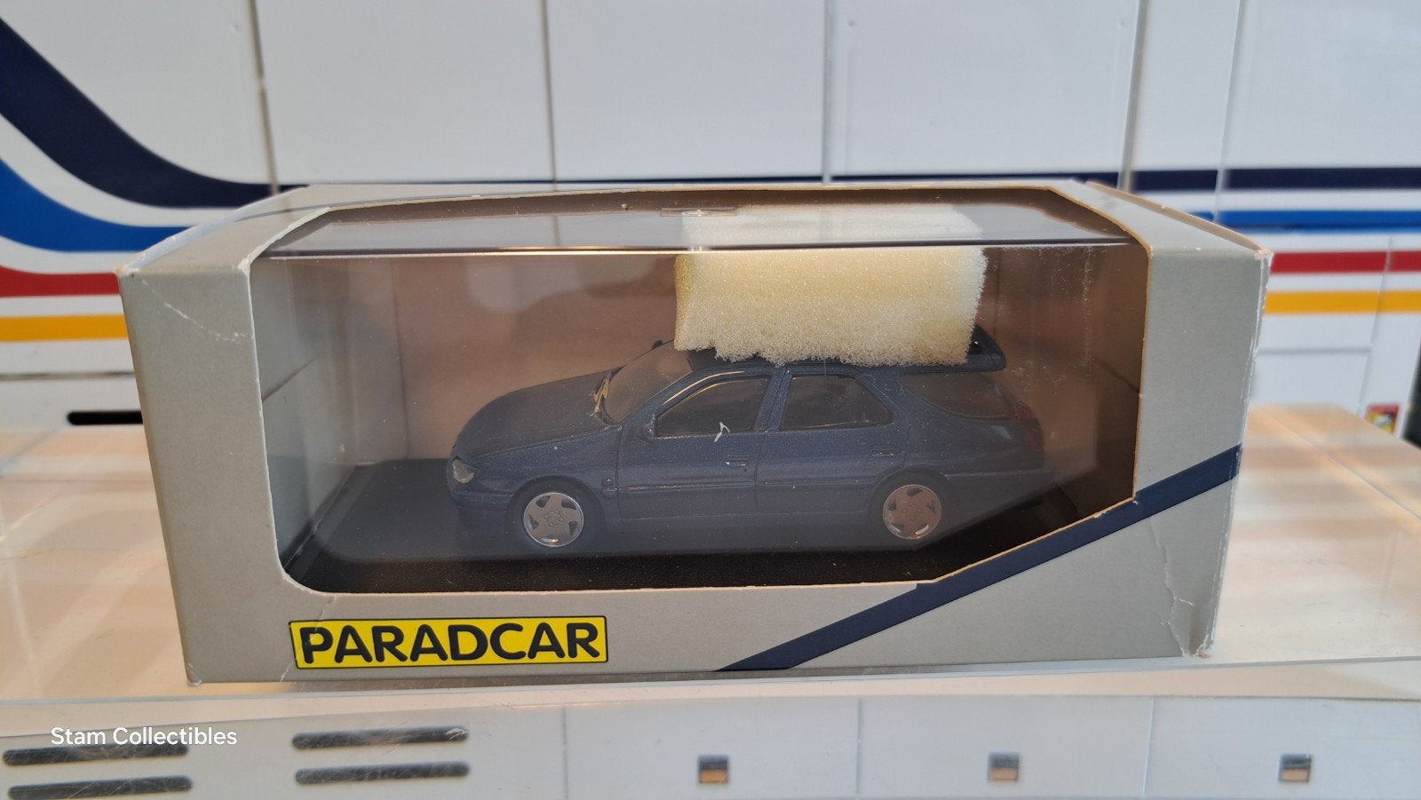 Paradcar Peugeot 306 Break Blue Metallic, Overige merken, Gebruikt, Auto, Ophalen of Verzenden