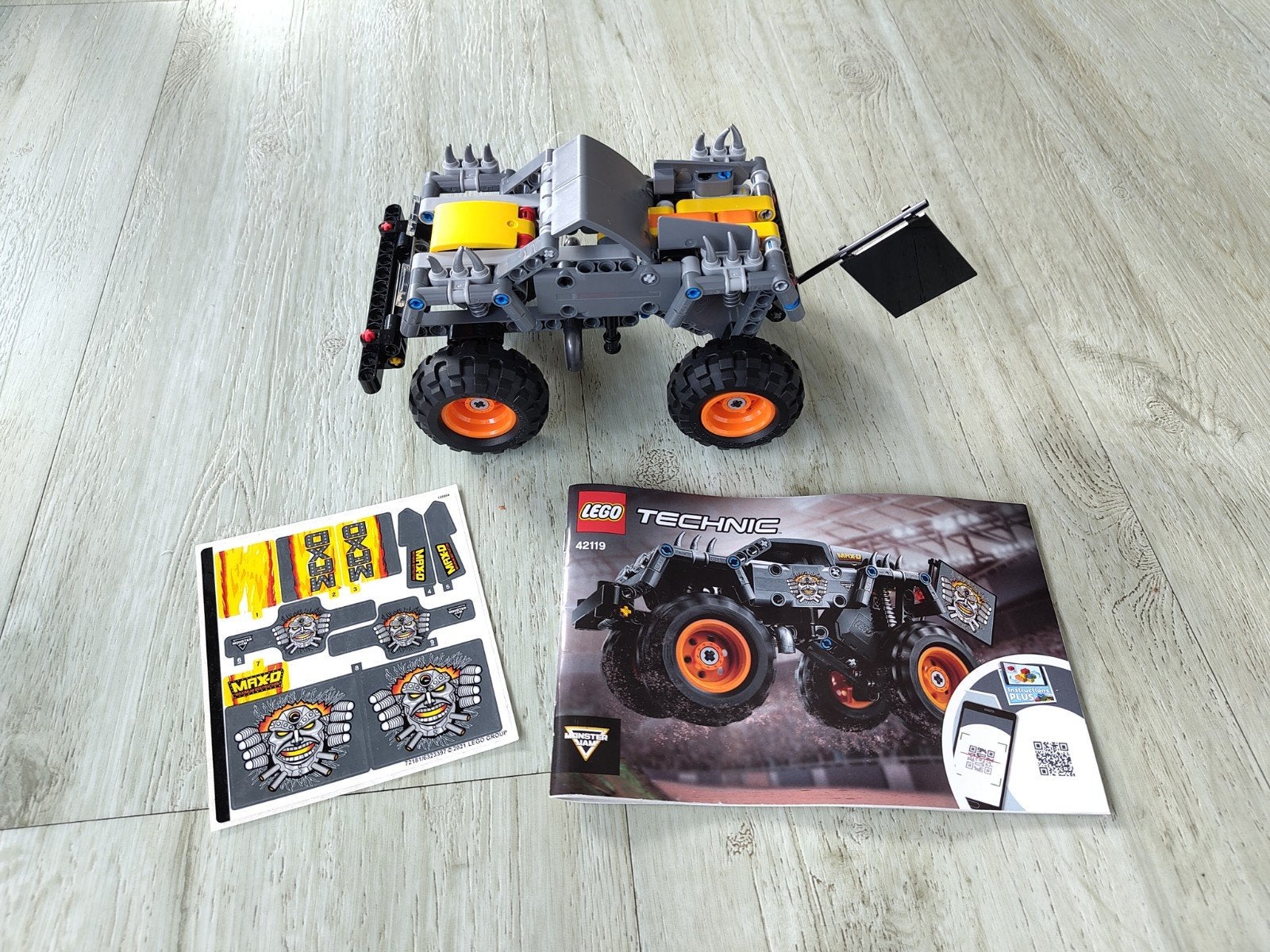 Lego Technic 42119 Monster Jam Max-D, Ophalen of Verzenden, Zo goed als nieuw