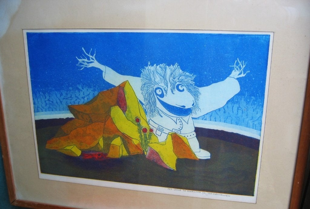 Joost Verkruisen / heerlijke Ets, Antiek en Kunst, Ophalen