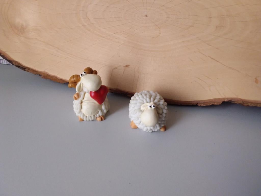 Vintage Schaapjes..P.Chiari, Verzamelen, Beelden en Beeldjes, Ophalen of Verzenden, Zo goed als nieuw, Dier
