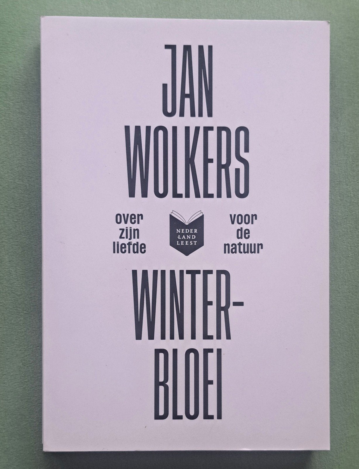 Winterbloei Grootletterboek - Jan Wolkers liefde voor natuur, Jan Wolkers, Nieuw, Ophalen of Verzenden, Nederland
