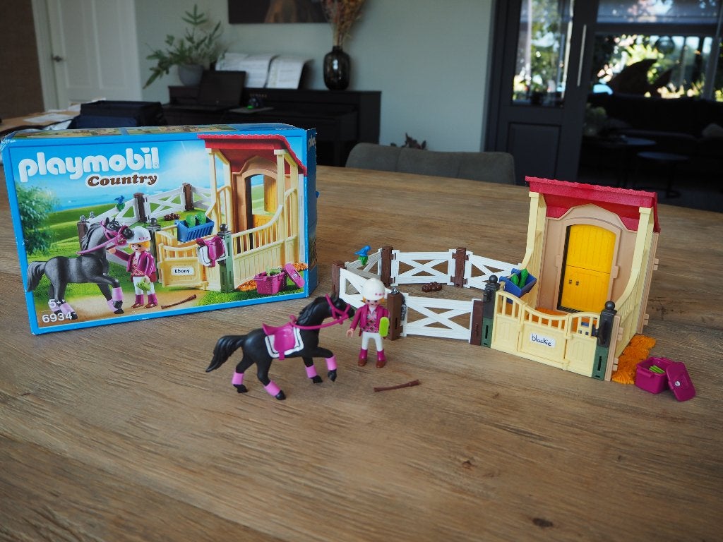 Playmobil country 6934 Arabier met paardenbox, Complete set, Overige typen, Ophalen of Verzenden, Zo goed als nieuw