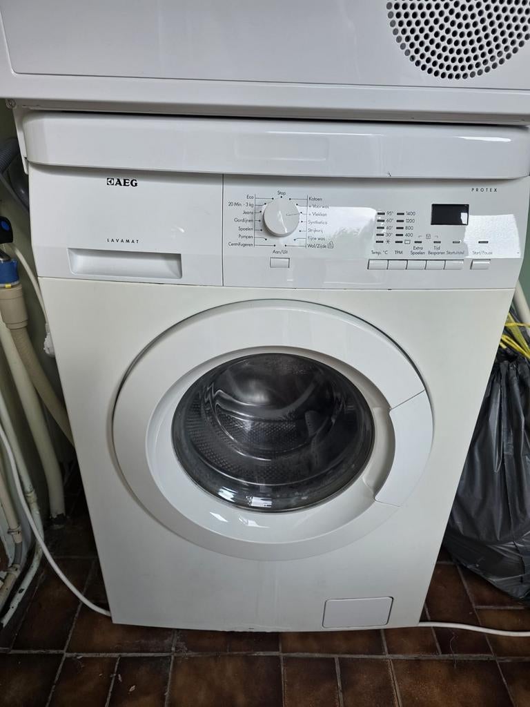 AEG Lavamat Protex Wasmachine - Voorlader, Ophalen, Gebruikt, Wolwasprogramma, Voorlader