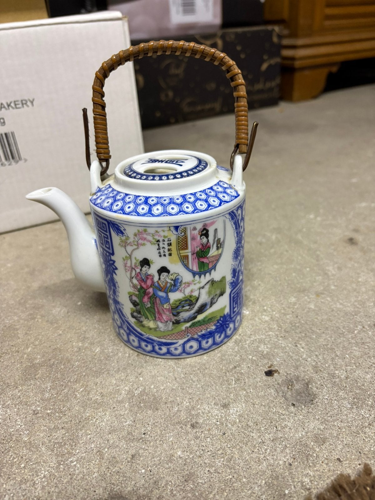 Aziatische Thee pot, Ophalen of Verzenden, Zo goed als nieuw