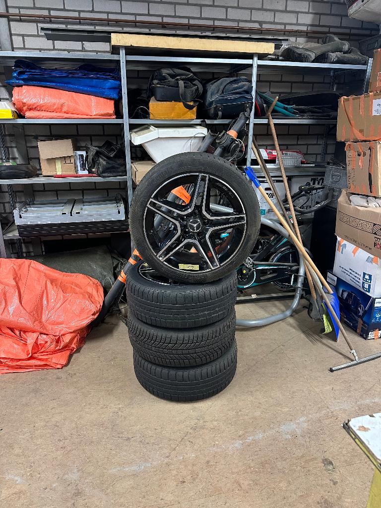 AMG velgen 18 inch, Ophalen, 18 inch, Gebruikt, Banden en Velgen