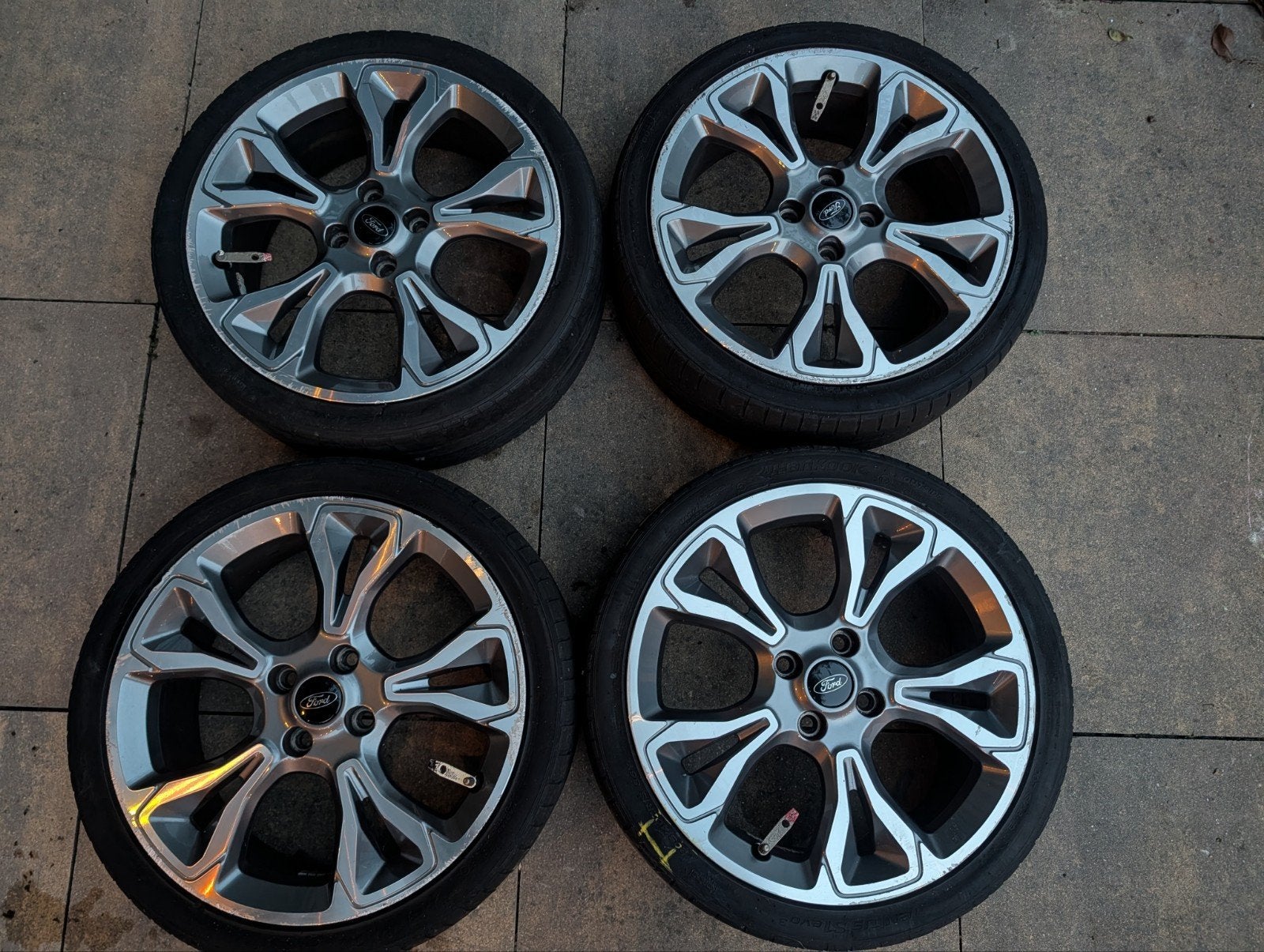 Originele Ford Fiesta ST-Line 18 inch velgen, Ophalen, 18 inch, Gebruikt, Banden en Velgen