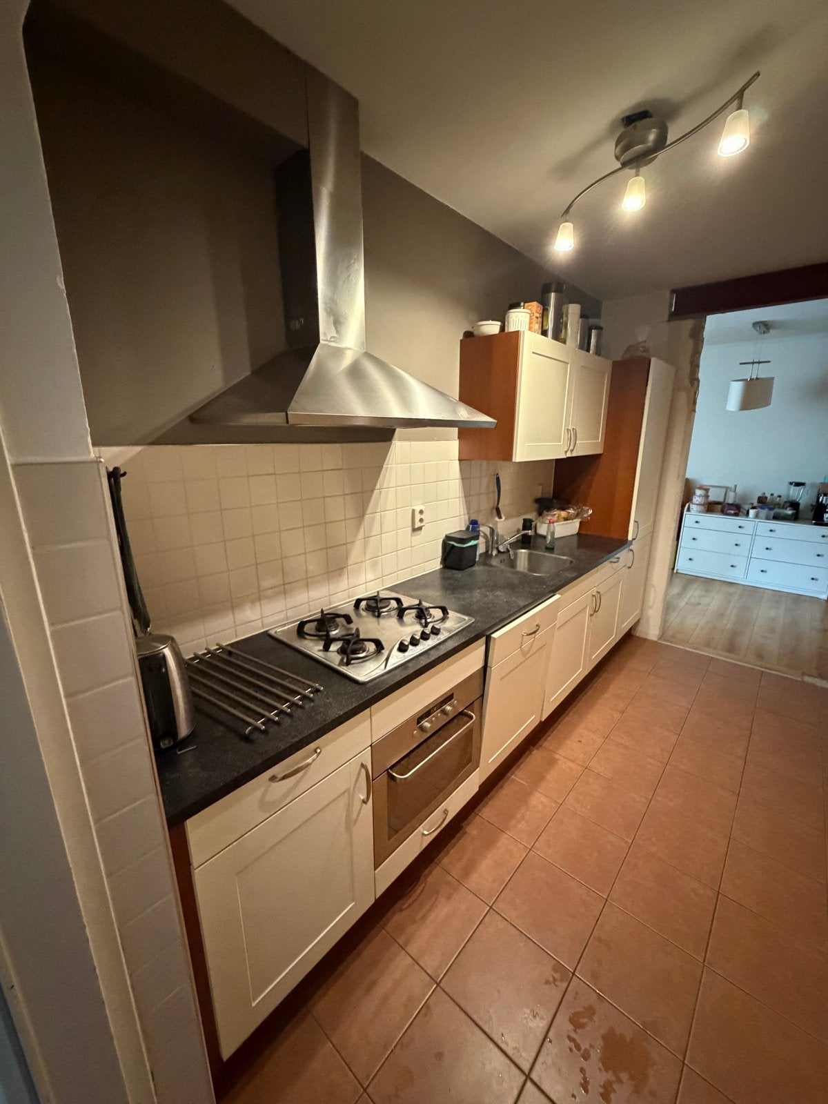 Complete keuken met inbouwapparatuur, Ophalen, Gebruikt