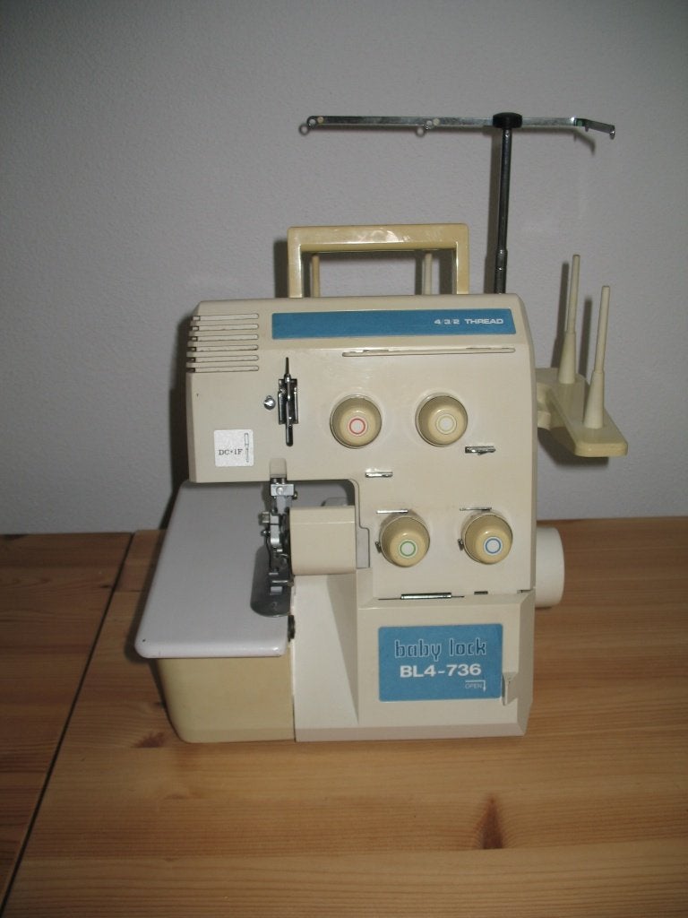 Lockmachine Baby Lock +Toebehoren BL4-736DF *3 /4 Draad, Ophalen, Lockmachine, Overige merken