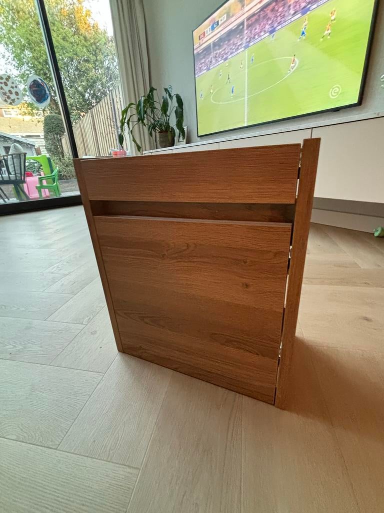 Nieuwe Wastafelkast 450mm Honey Oak Greeploos, Minder dan 50 cm, Nieuw, Ophalen of Verzenden, Minder dan 25 cm