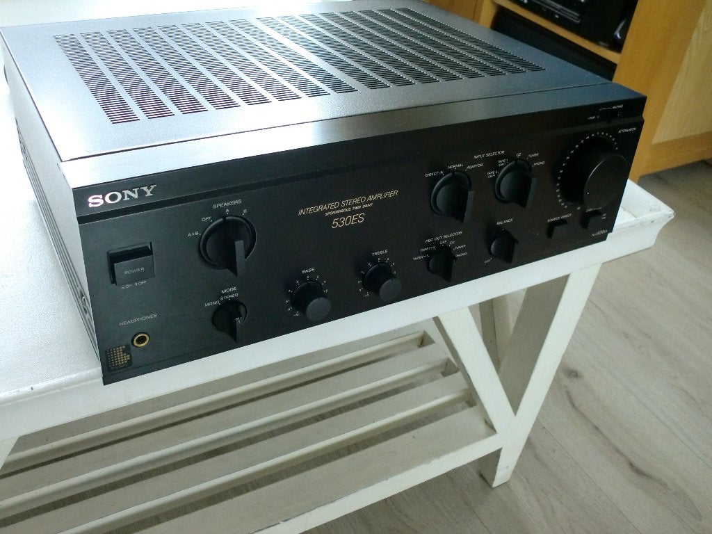 Sony TA-F530ES Stereo Integrated onderhoud gehad. ES., Audio, Tv en Foto, Versterkers en Receivers, Ophalen, Refurbished, 60 tot 120 watt