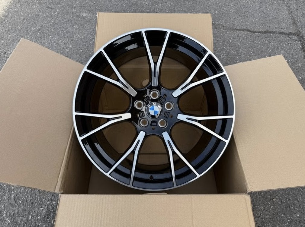 19" inch Breedset BMW M5 comp.789M style 3serie 5serie, Overige, Gebruikt, Velg(en), Overige