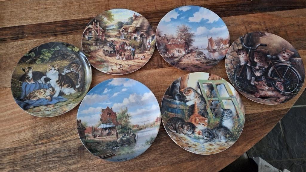 Set van 5 Seiltmann Weiden "Abenteuer auf Samtpfoten" borden, Ophalen of Verzenden