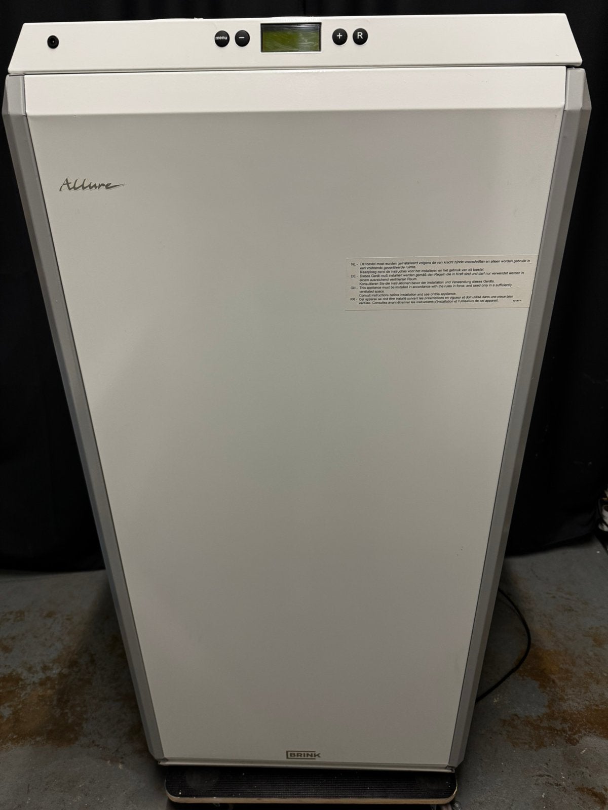 Brink Allure B40 HRD V5 Downflow 3400 m3/h BJ 06-2020 (ZGAN), Doe-het-zelf en Verbouw, Ophalen, Hoog rendement (Hr), Overige typen
