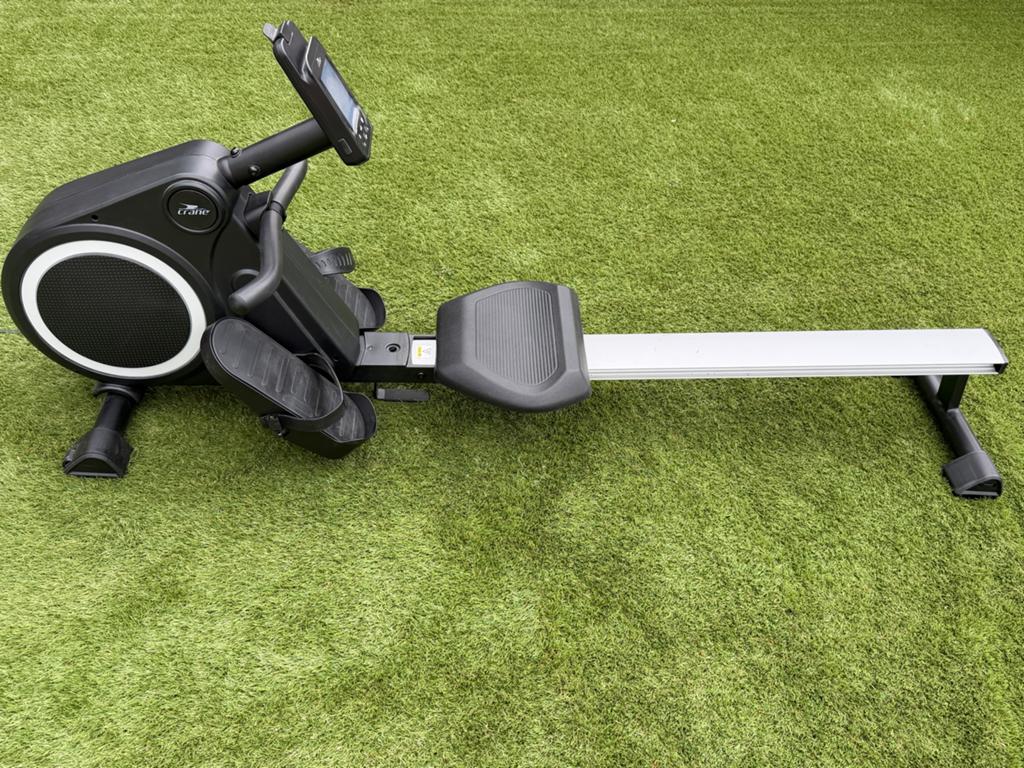 Crane Roeitrainer - zgan, Sport en Fitness, Fitnessapparatuur, Zo goed als nieuw, Roeitrainer, Armen, Metaal, Ophalen