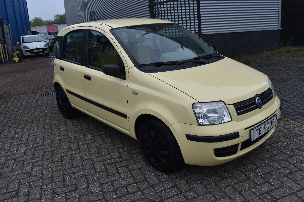 Fiat Panda 1.2 2003 Geel, Auto's, Voorwielaandrijving, Bedrijf, Handgeschakeld, 17 km/l