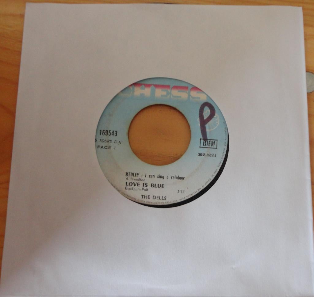 The Dells > Love is blue, Ophalen of Verzenden, Gebruikt, Pop
