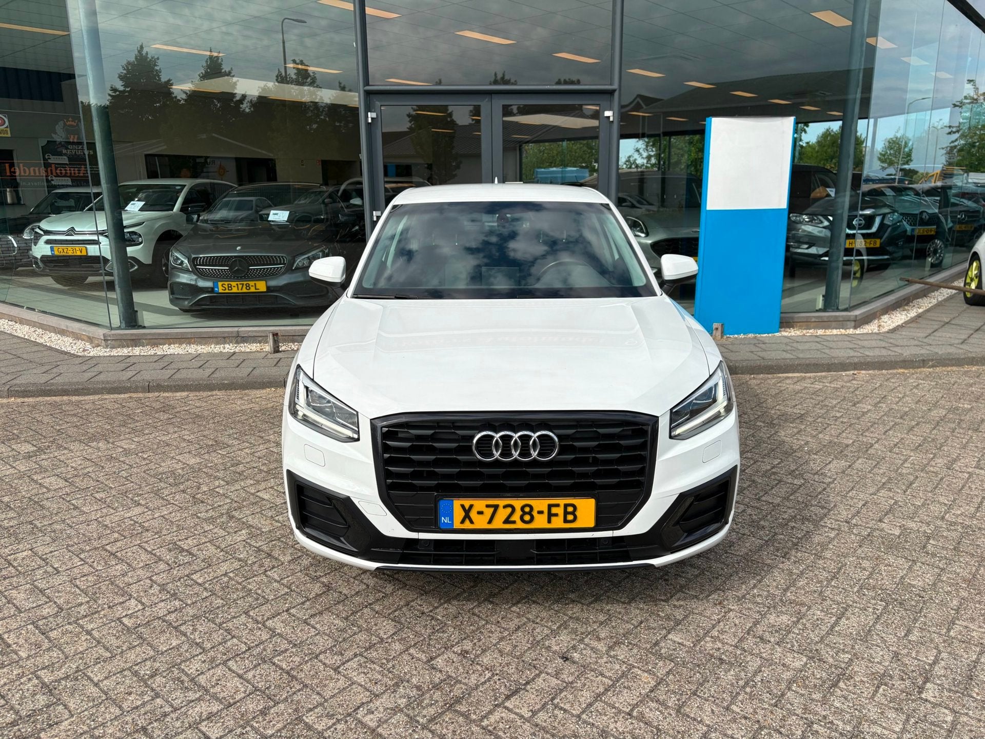 Audi Q2 1.0 TFSI Sport Pro Line S, Auto's, Stof, Gebruikt, 116 pk, Wit
