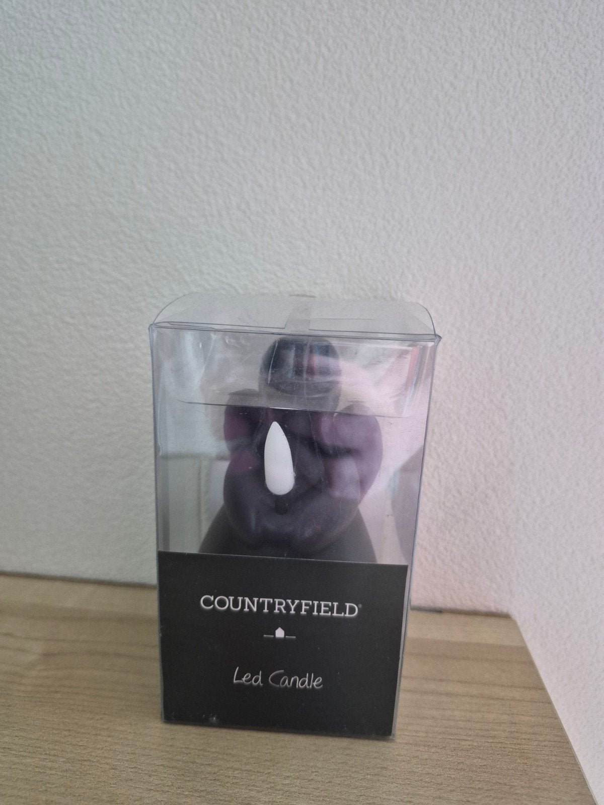 Countryfield led kaars engel (paars), Overige merken, Paars, Nieuw, Ophalen of Verzenden