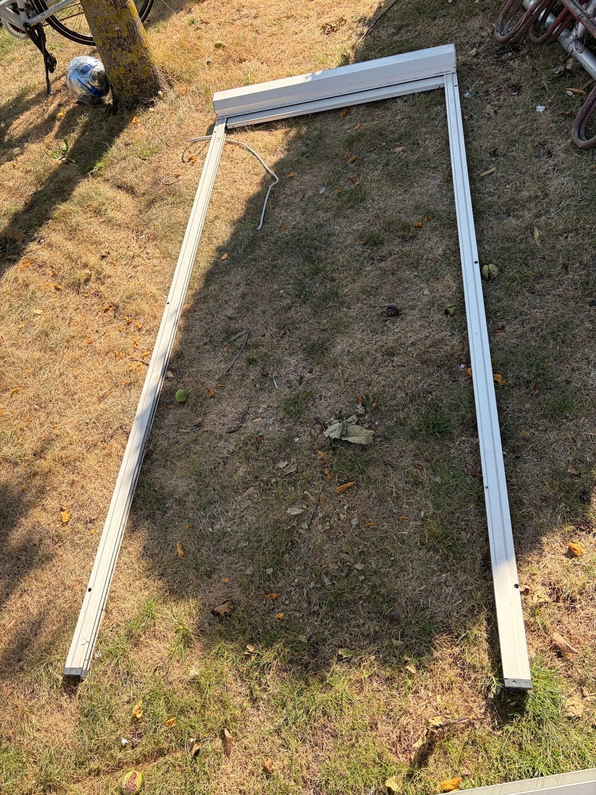 Elektrische rolluik voor deur - 104x240 cm, Ophalen, Gebruikt, 200 cm of meer, Elektrische bediening