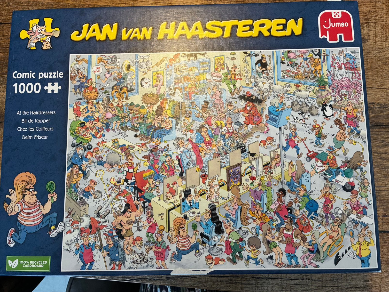 Jan van haasteren puzzel, Hobby en Vrije tijd, Ophalen, 500 t/m 1500 stukjes, Zo goed als nieuw