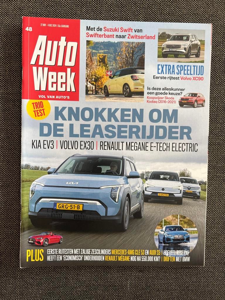 AutoWeek Magazine 27 november - 4 december 2024, Ophalen of Verzenden, Nieuw