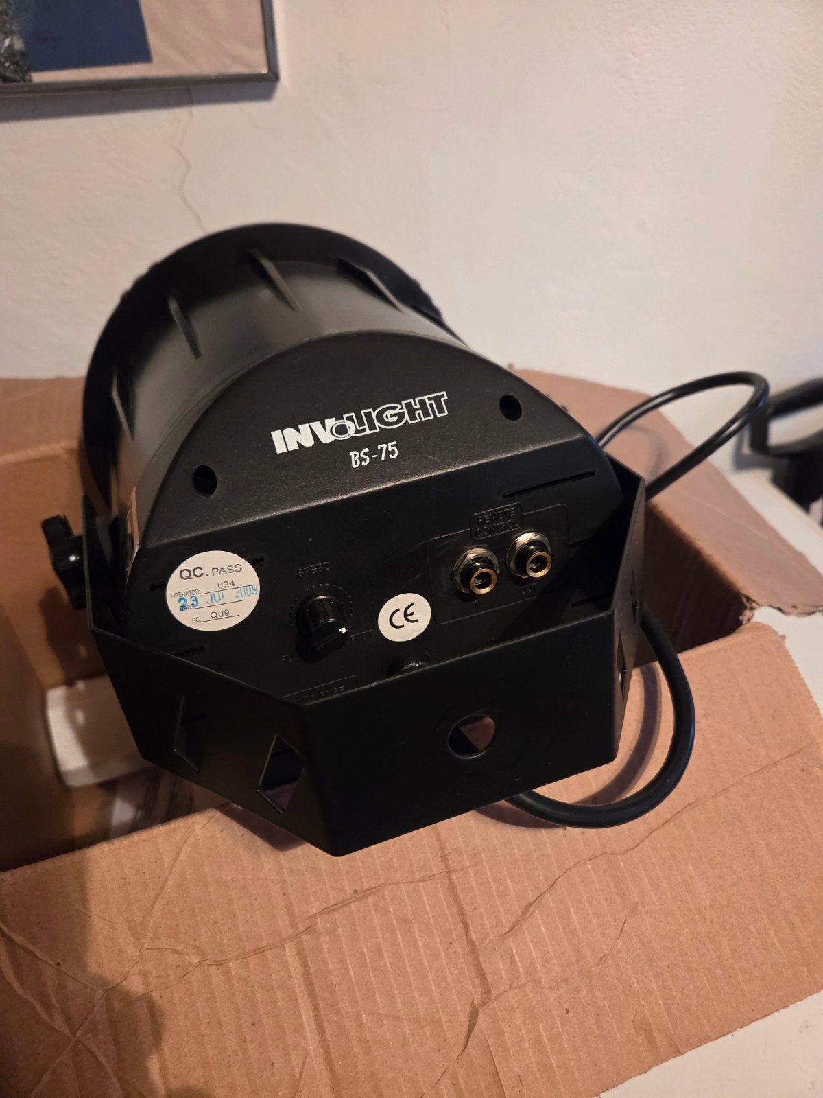 stroboscoop professionele, Ophalen