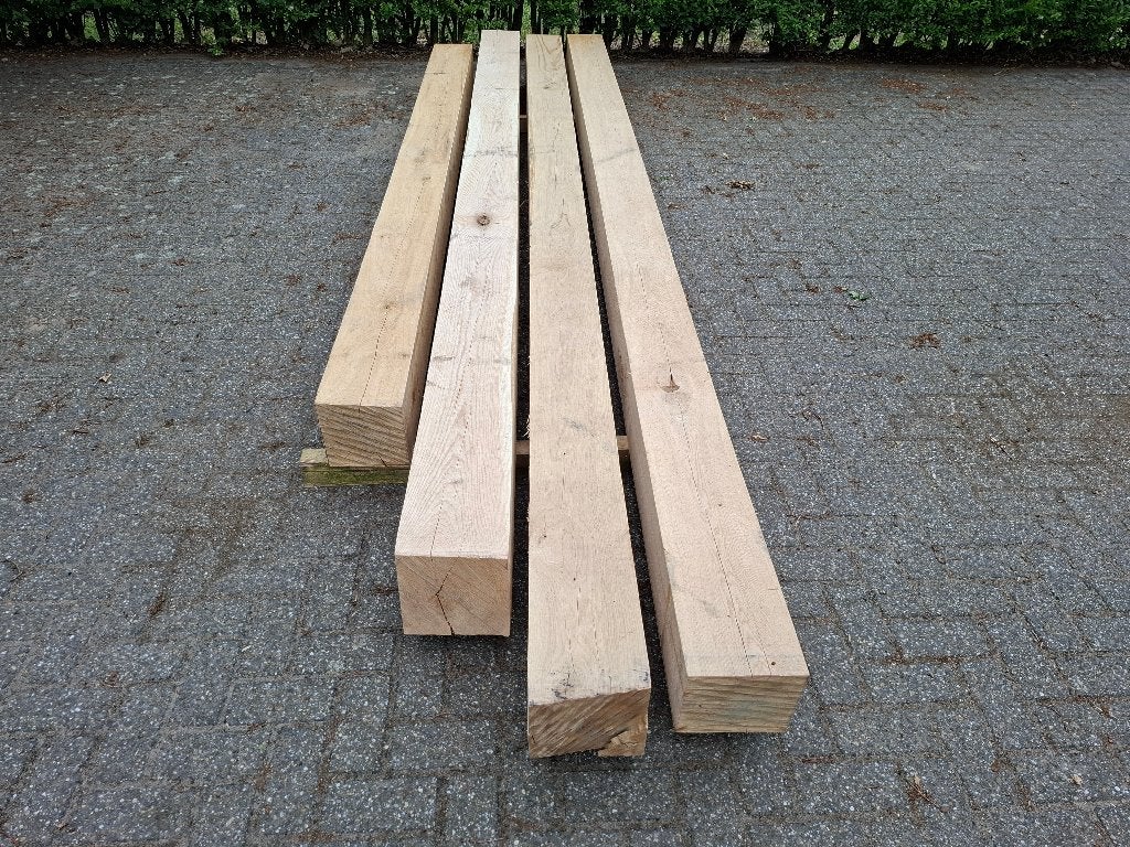 eiken balken, Doe-het-zelf en Verbouw, Hout en Planken, Ophalen, Eiken, Nieuw, Balk