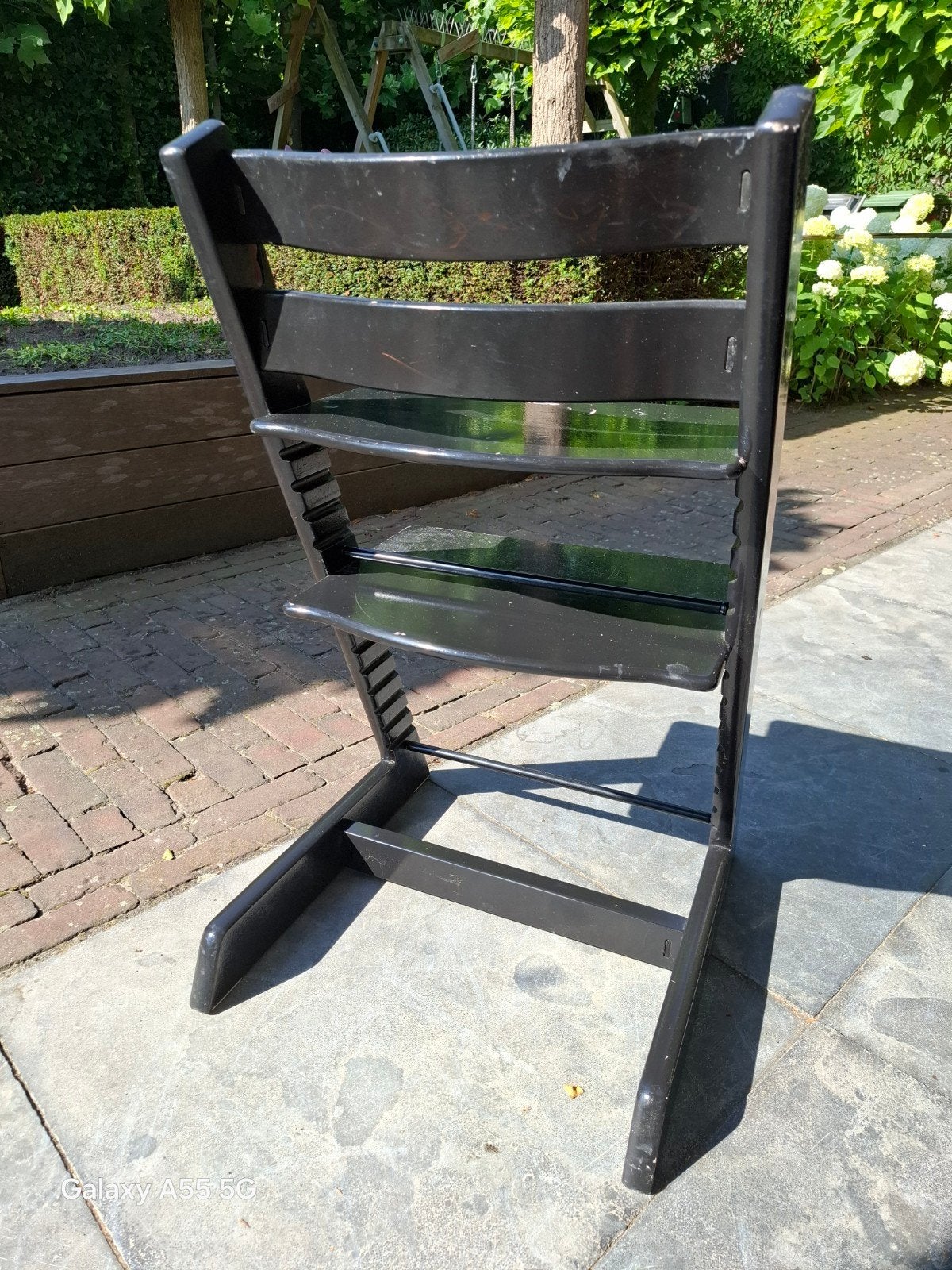 Stokke Tripp Trapp meegroeistoel - Zwart, Kinderen en Baby's, Kinderstoelen, Ophalen