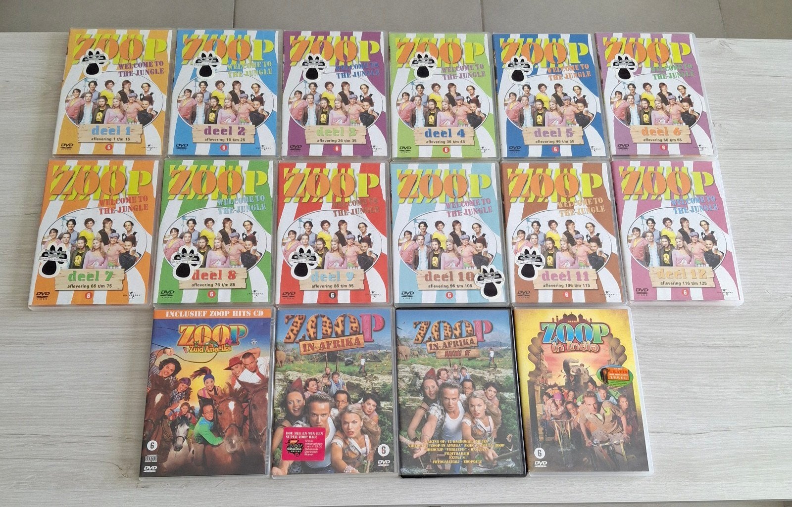complete jeugd serie zoop inclusief alle speelfilms, Alle leeftijden, Ophalen of Verzenden, Zo goed als nieuw