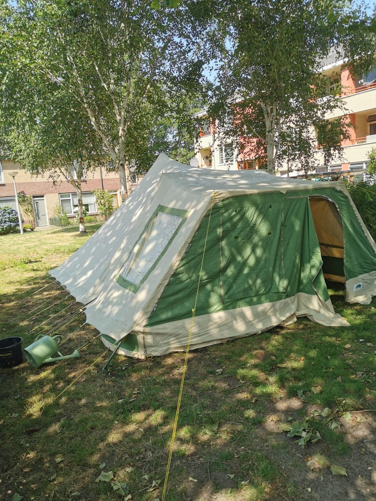 Japio tent Vrijbuiter - de Waardt, Caravans en Kamperen, Ophalen, Gebruikt, Tot en met 4