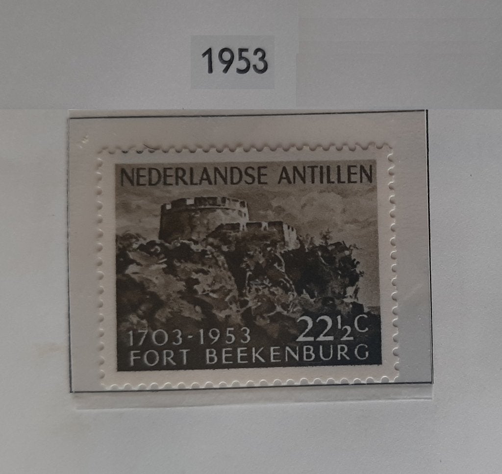 1953 Nederlandse Antillen 250 jaar Fort Beekenburg Nvph 245, Ophalen, Postfris