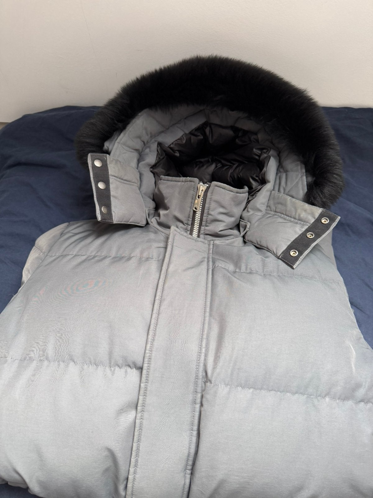 Moose knuckles winter jas, Kleding | Heren, Ophalen of Verzenden, Gedragen, Maat 56/58 (XL), Grijs