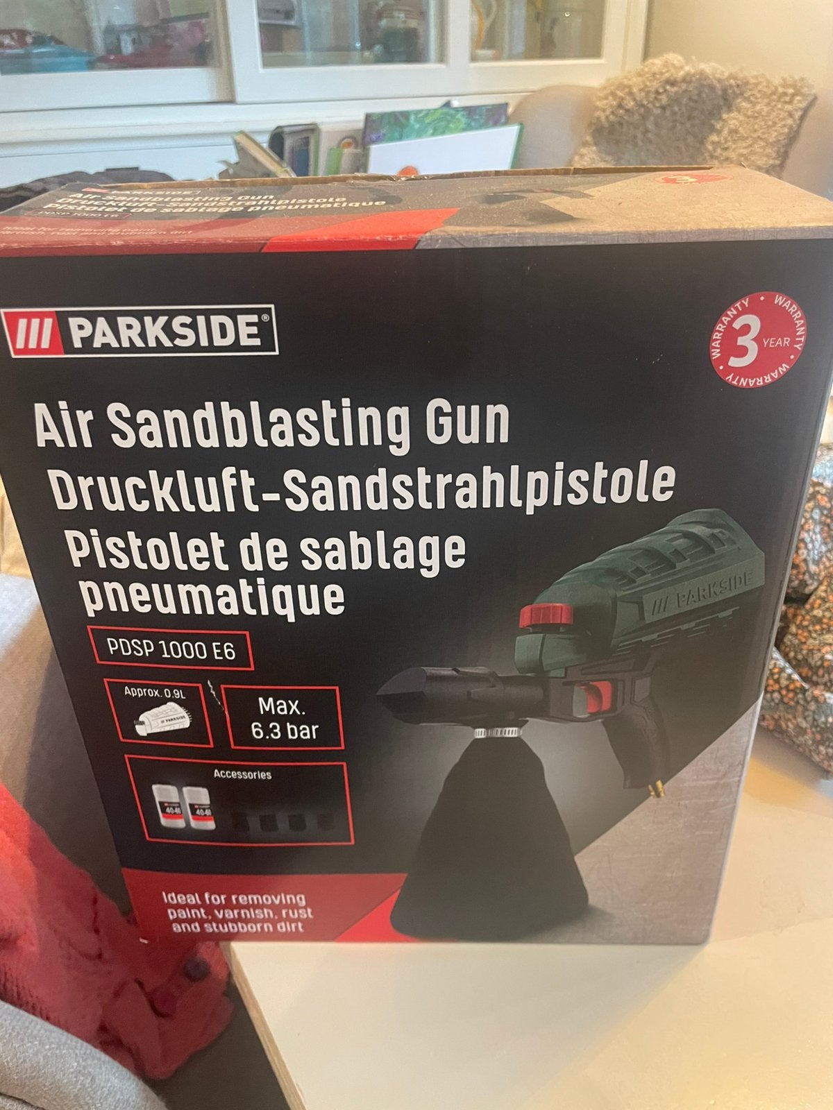 Perslucht zandstraal pistool, nieuw, Ophalen of Verzenden, Nieuw, Overige typen