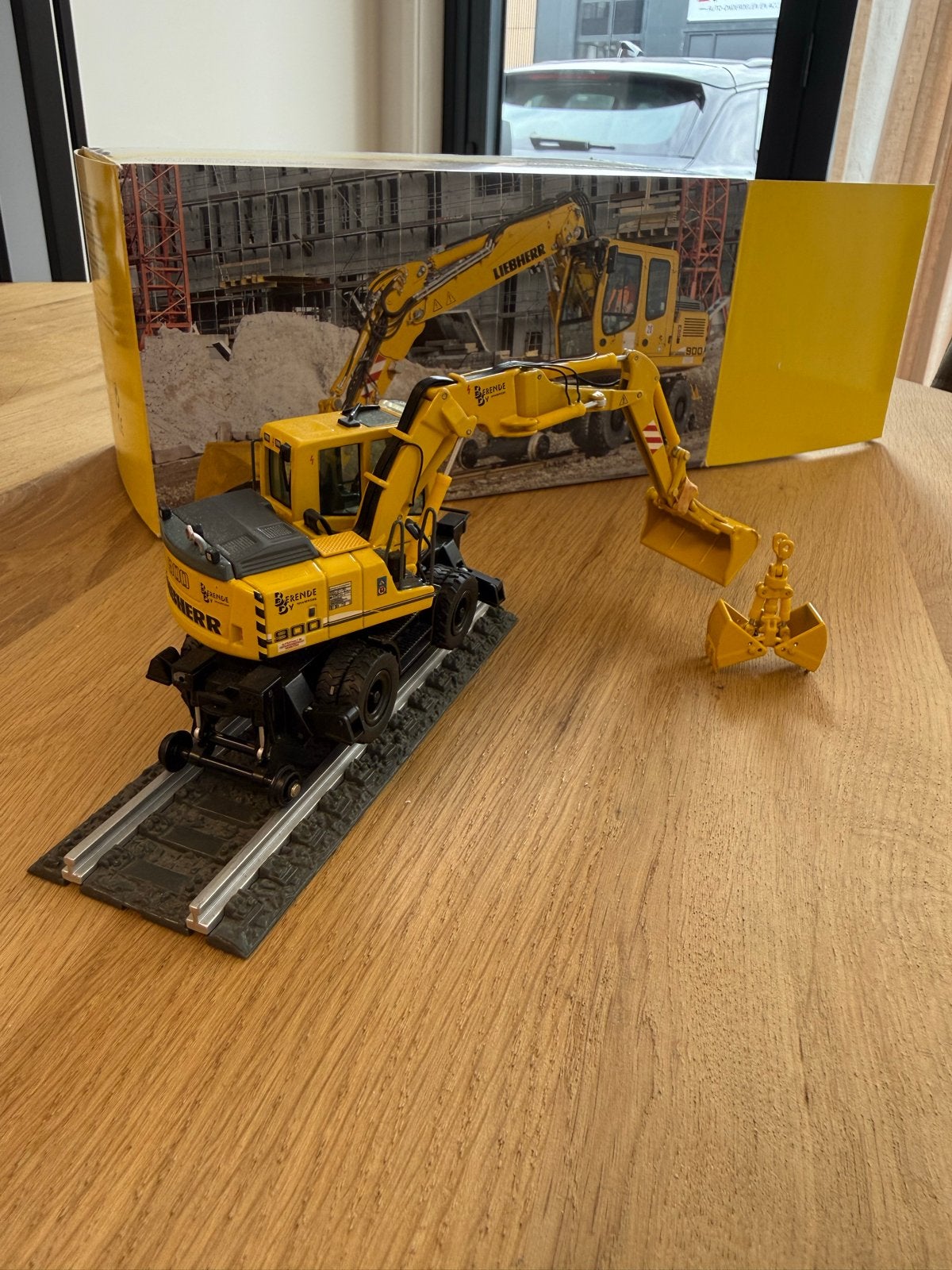 Liebherr A 900 C ZW Litronic Hydraulische Graafmachine, Overige merken, 1:50 of kleiner, Overige typen, Ophalen of Verzenden