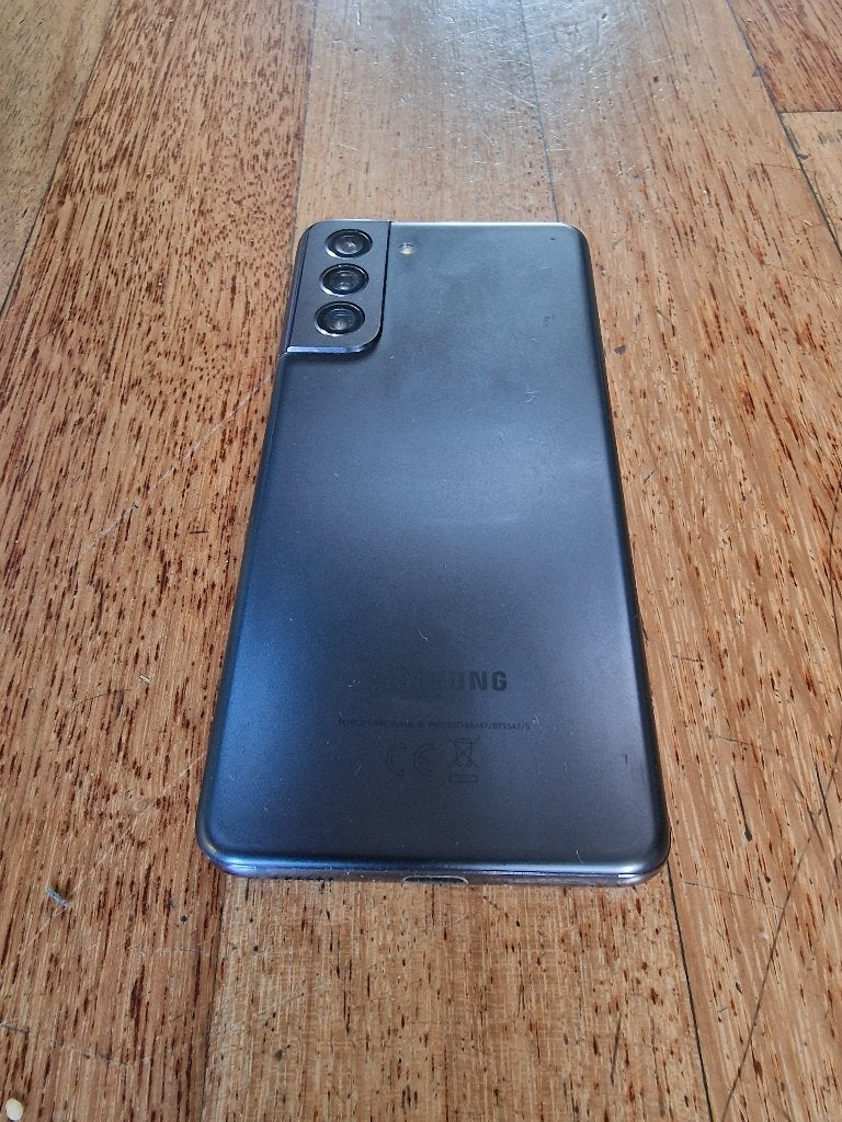 Samsung Galaxy S21, 5G met schermschade, zwart, Gebruikt, Zwart, Touchscreen, Ophalen of Verzenden
