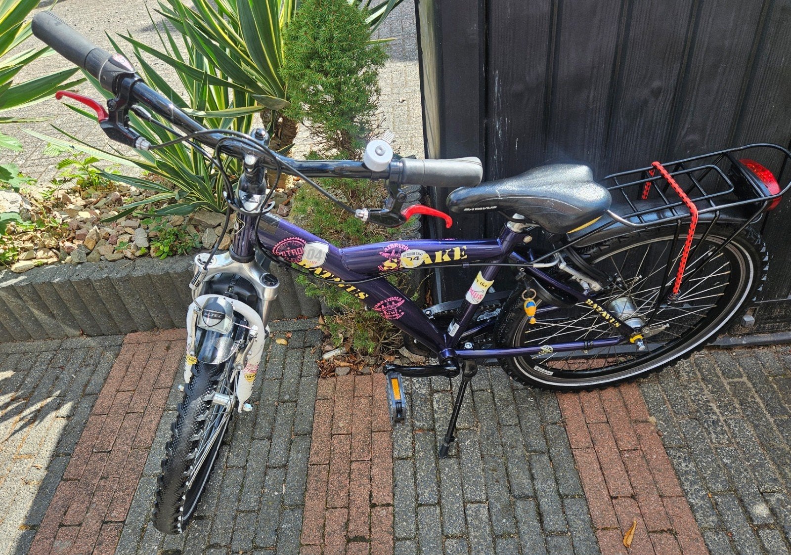 Stoere 22inch BATAVUS SNAKE 3 fijne versnellingen Vorkvering, Fietsen en Brommers, Ophalen, Terugtraprem, 22 inch, Versnellingen
