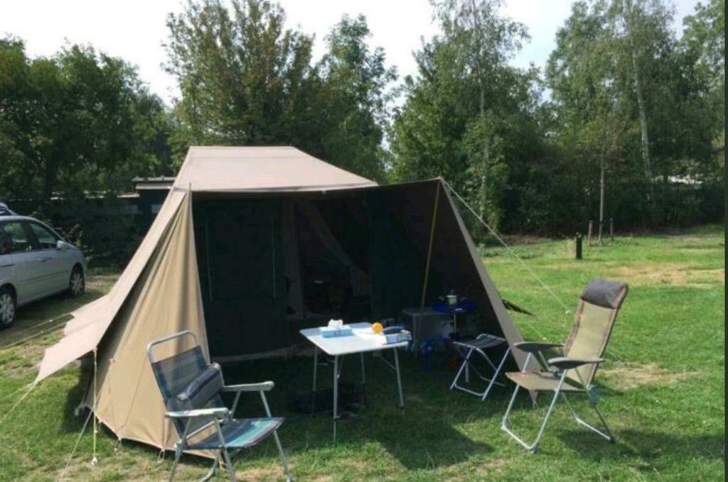 Vrijbuiter / De waard tent, Caravans en Kamperen, Ophalen, Gebruikt