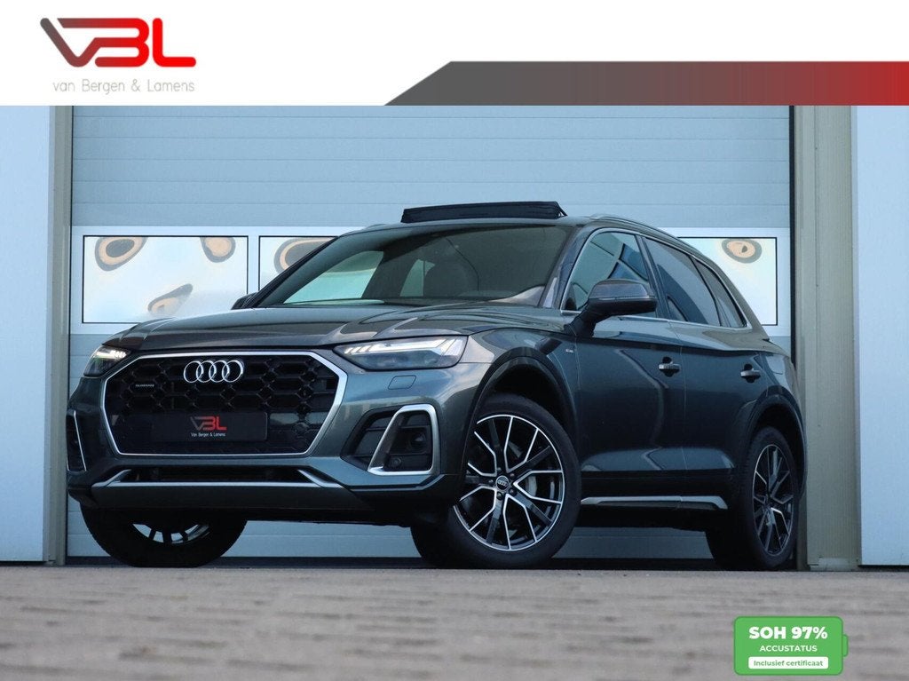 Audi Q5 55 TFSI e quattro 367PK S-edition | SOH 97% | Panora, Auto's, Audi, Automaat, 2005 kg, Gebruikt, 4 cilinders