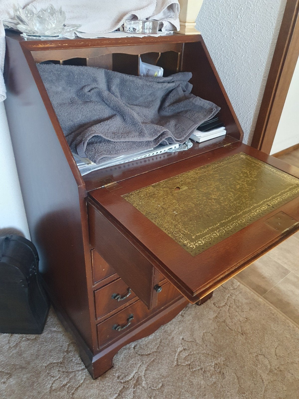 Prachtig antiek secretaire bureau, Antiek en Kunst, Ophalen