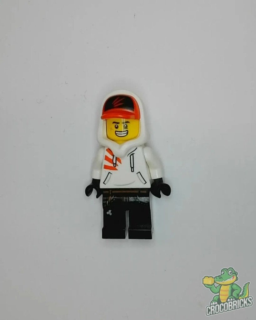 LEGO Hidden Side hs004 Jack Davids - White Hoodie with Cap a, Gebruikt, Overige thema's, Verzenden, Lego