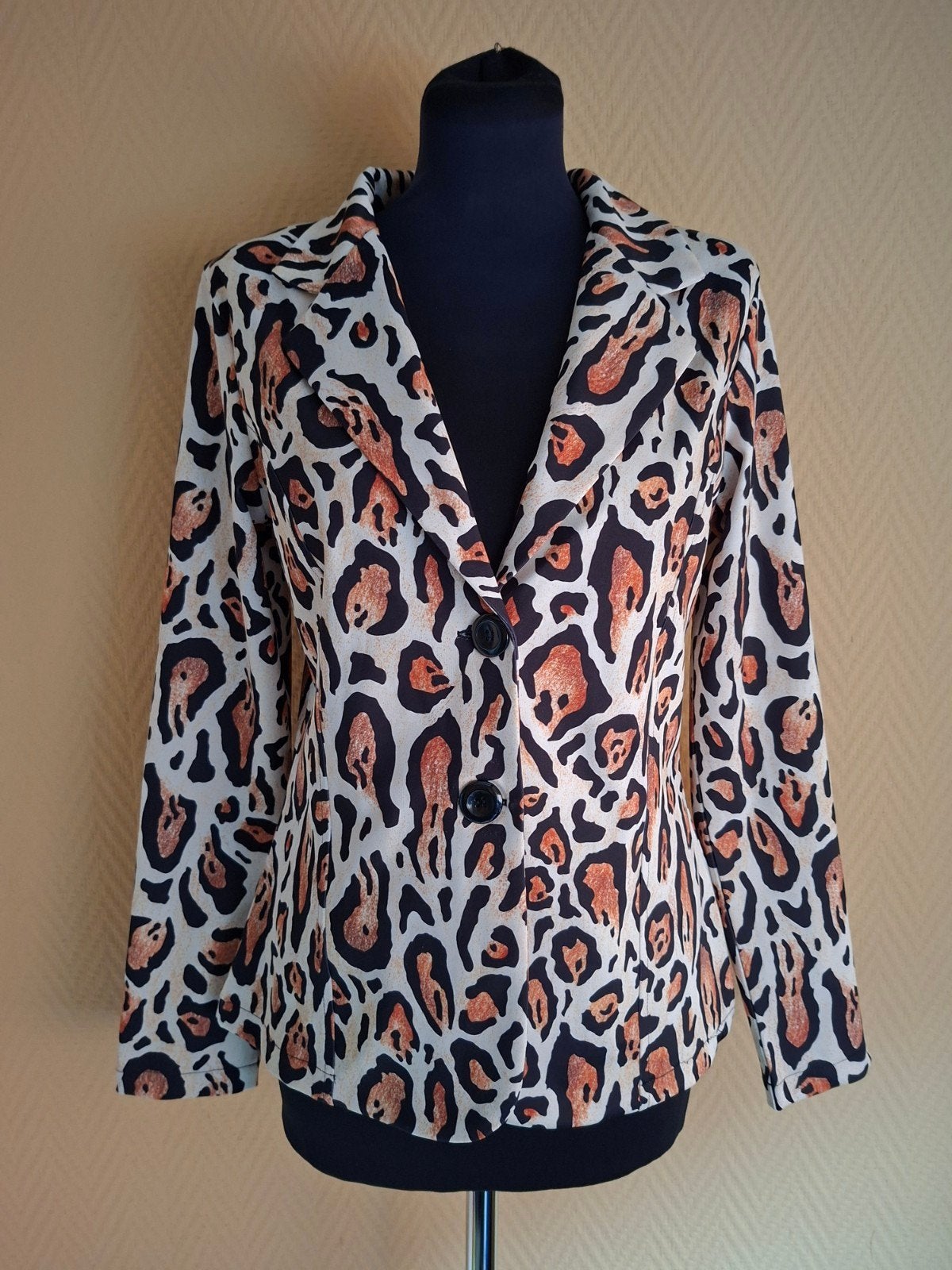 Prachtige Travelstof Blazer Triple Nine - Maat M, Maat 38/40 (M), Triple Nine, Meerkleurig, Ophalen of Verzenden