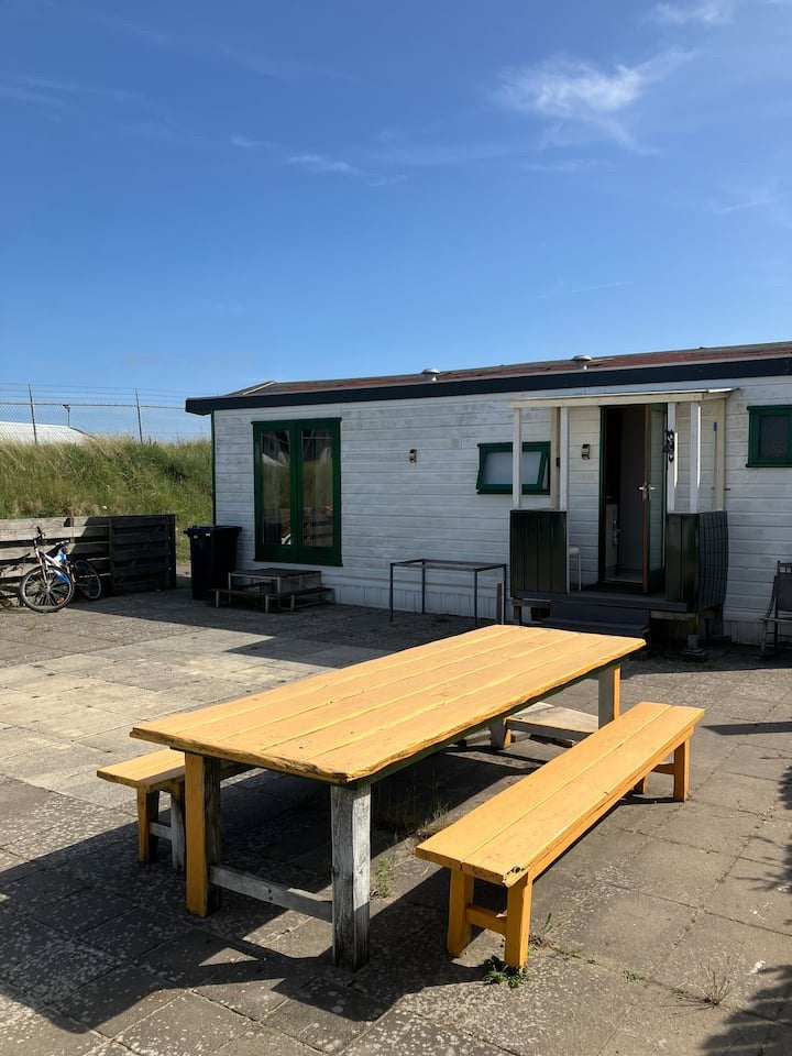 Caravan/ chalet te koop in Zandvoort!, Caravans en Kamperen, Ophalen of Verzenden, Gebruikt