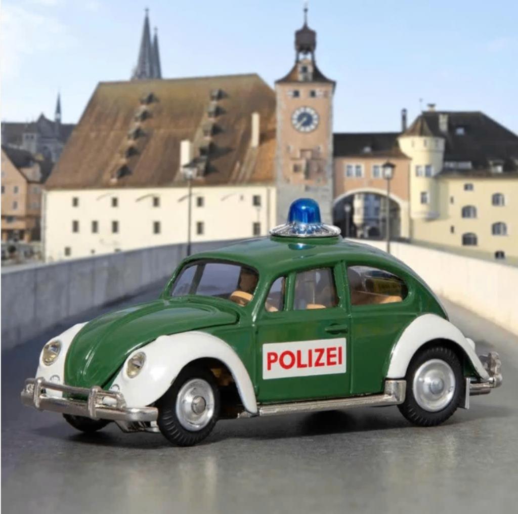 Volkswagen VW Kever Duitse Polizei Corgi NEW 1/44 ref. 492, Hobby en Vrije tijd, Modelauto's | 1:43, Verzenden, Nieuw, Auto, Overige merken