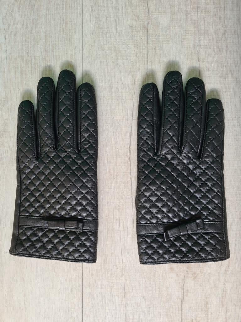 Leren handschoenen, Kleding | Dames, Mutsen, Sjaals en Handschoenen, Ophalen of Verzenden, Zo goed als nieuw, Handschoenen