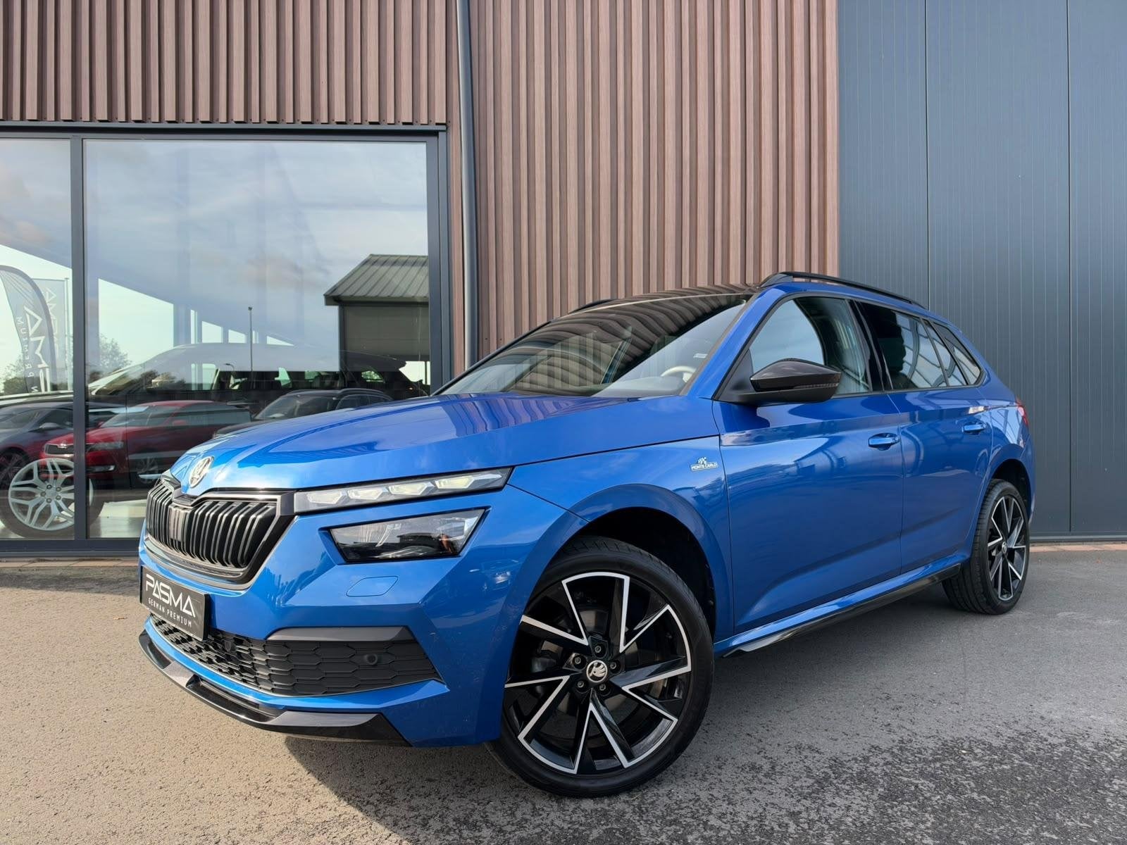 Skoda Kamiq 1.0 TSI Monte Carlo | BTW | Automaat | Pano | Ca, Dealer onderhouden, Gebruikt, Euro 6, Overige kleuren