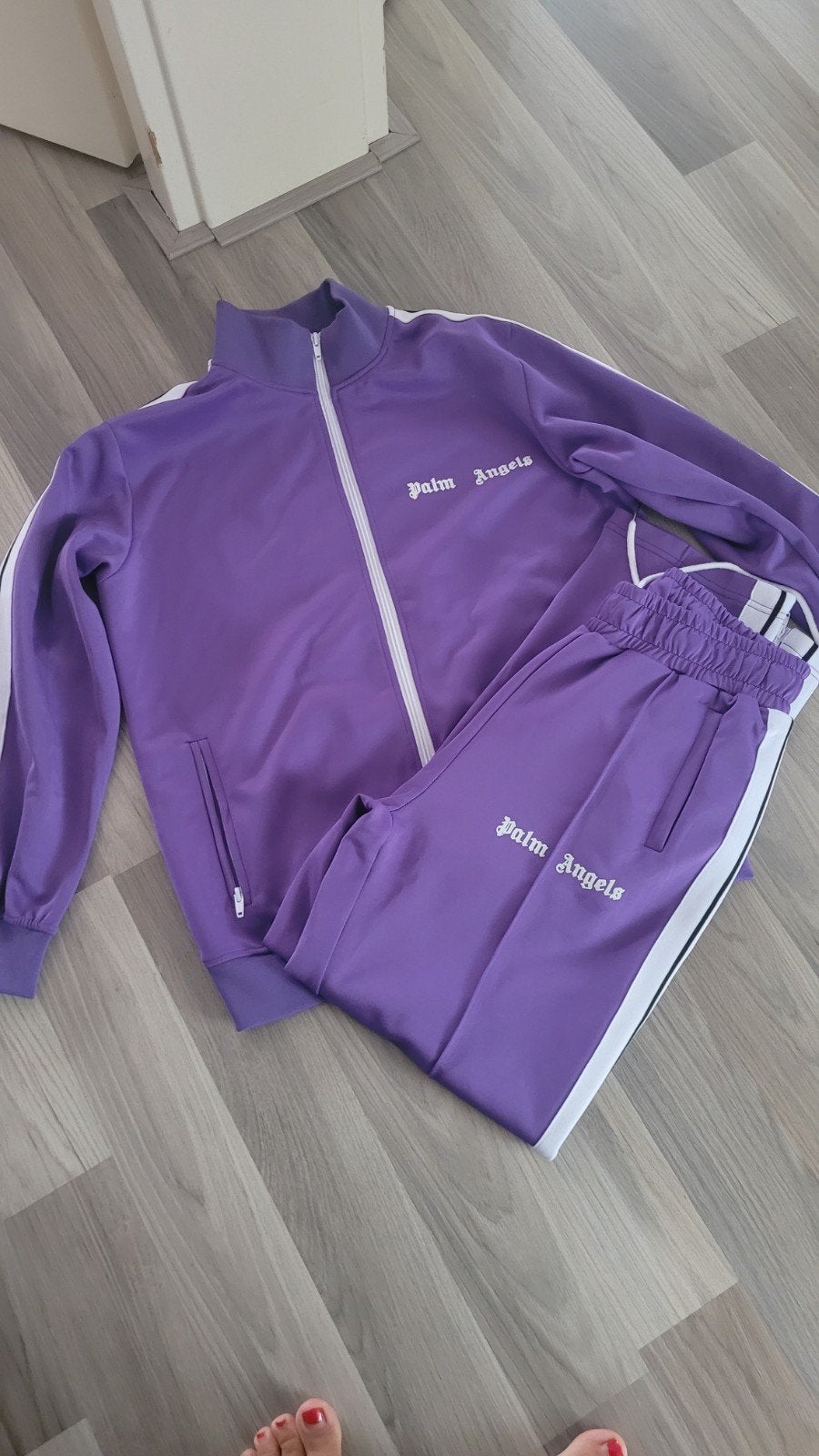 paars trainingspak - Maat M, Kleding | Heren, Ophalen of Verzenden, Nieuw