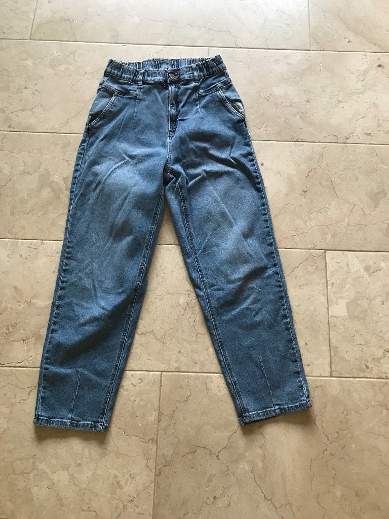 Blauwe spijkerbroek maat 40, Kleding | Dames, Ophalen of Verzenden, Gedragen, Blauw, W30 - W32 (confectie 38/40)