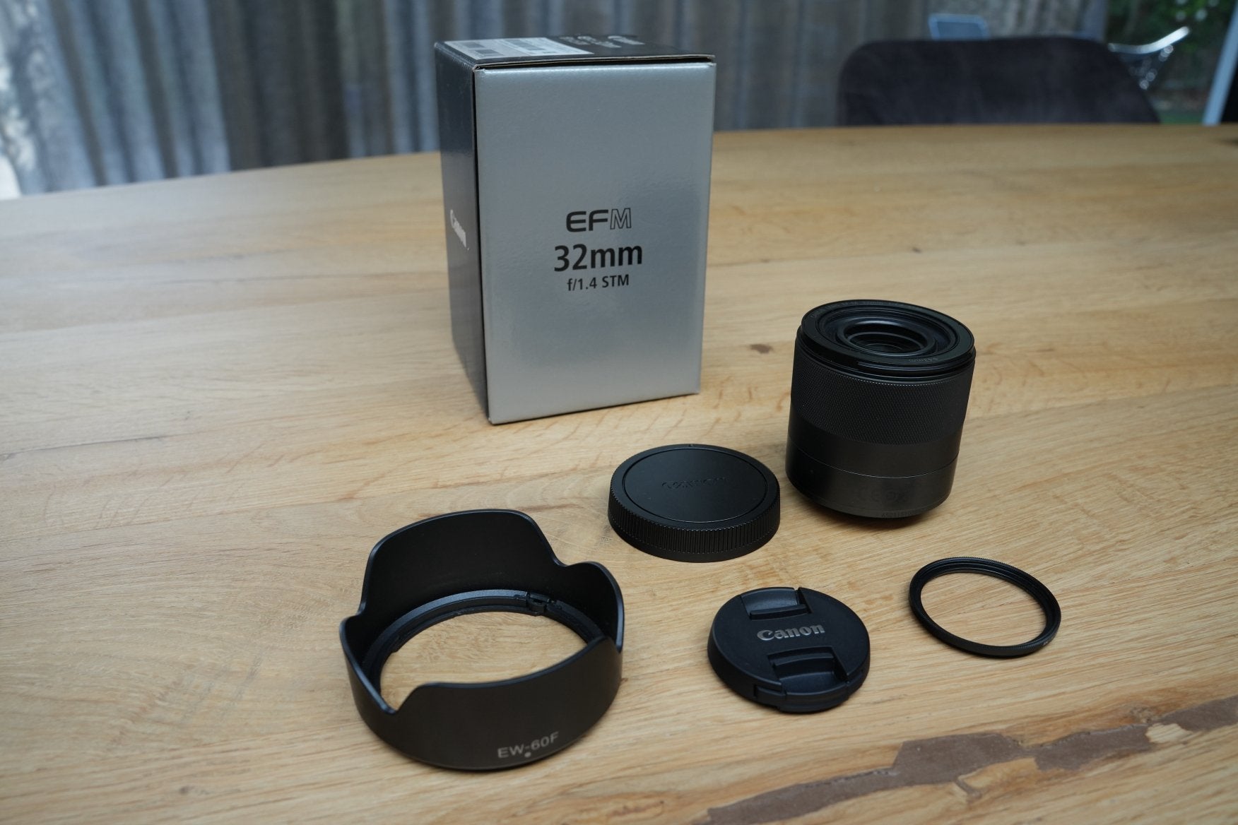 Canon EF-M 32mm f/1.4 STM | Nieuwstaat | Compleet, Canon, 32 mm, Ophalen of Verzenden, Standaardlens