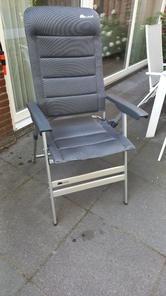 Dukdalf Sublime Standenstoel – Extra Hoog & Breed max 160 kg, Ophalen, Zo goed als nieuw, Campingstoel